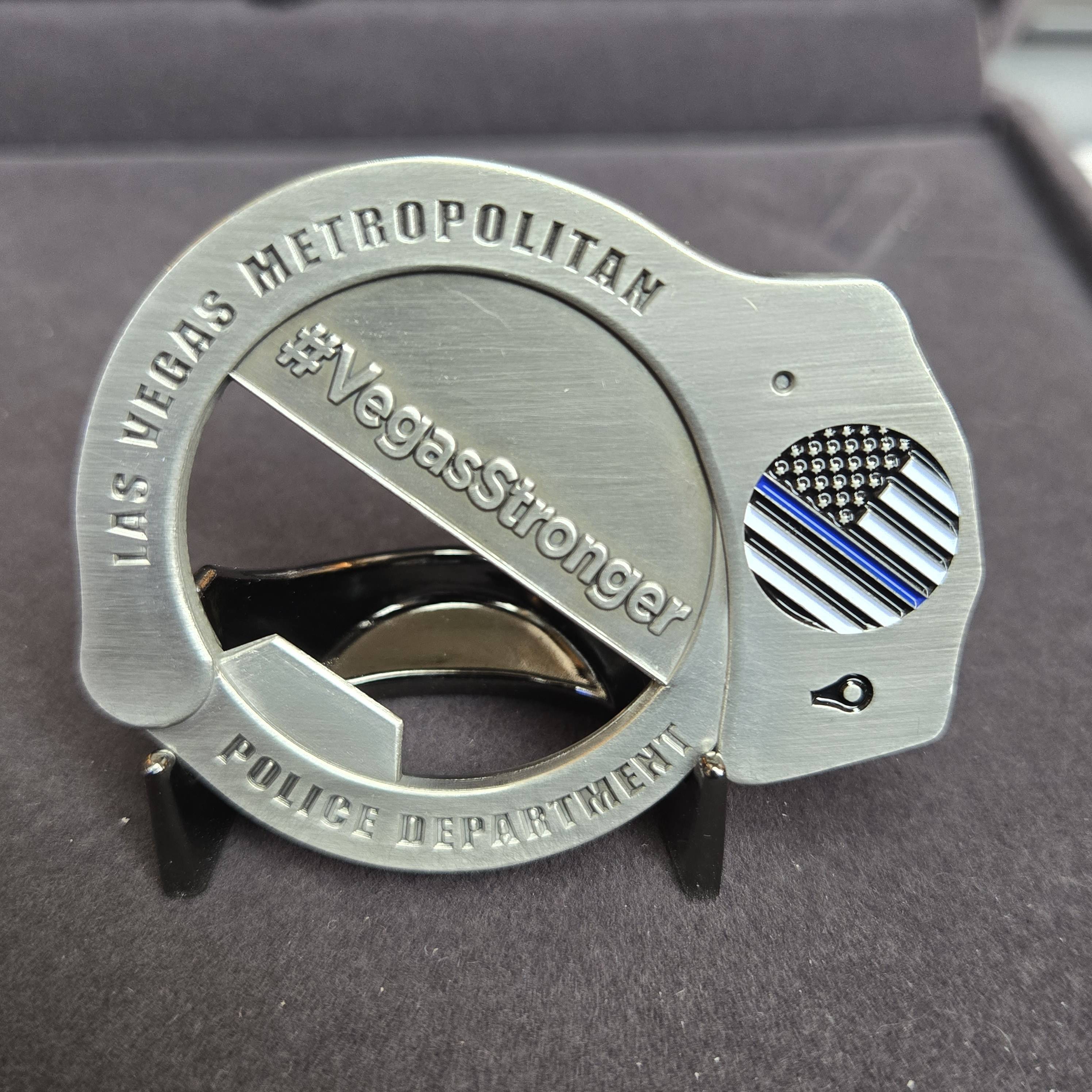 LVMPD Cuffs — back