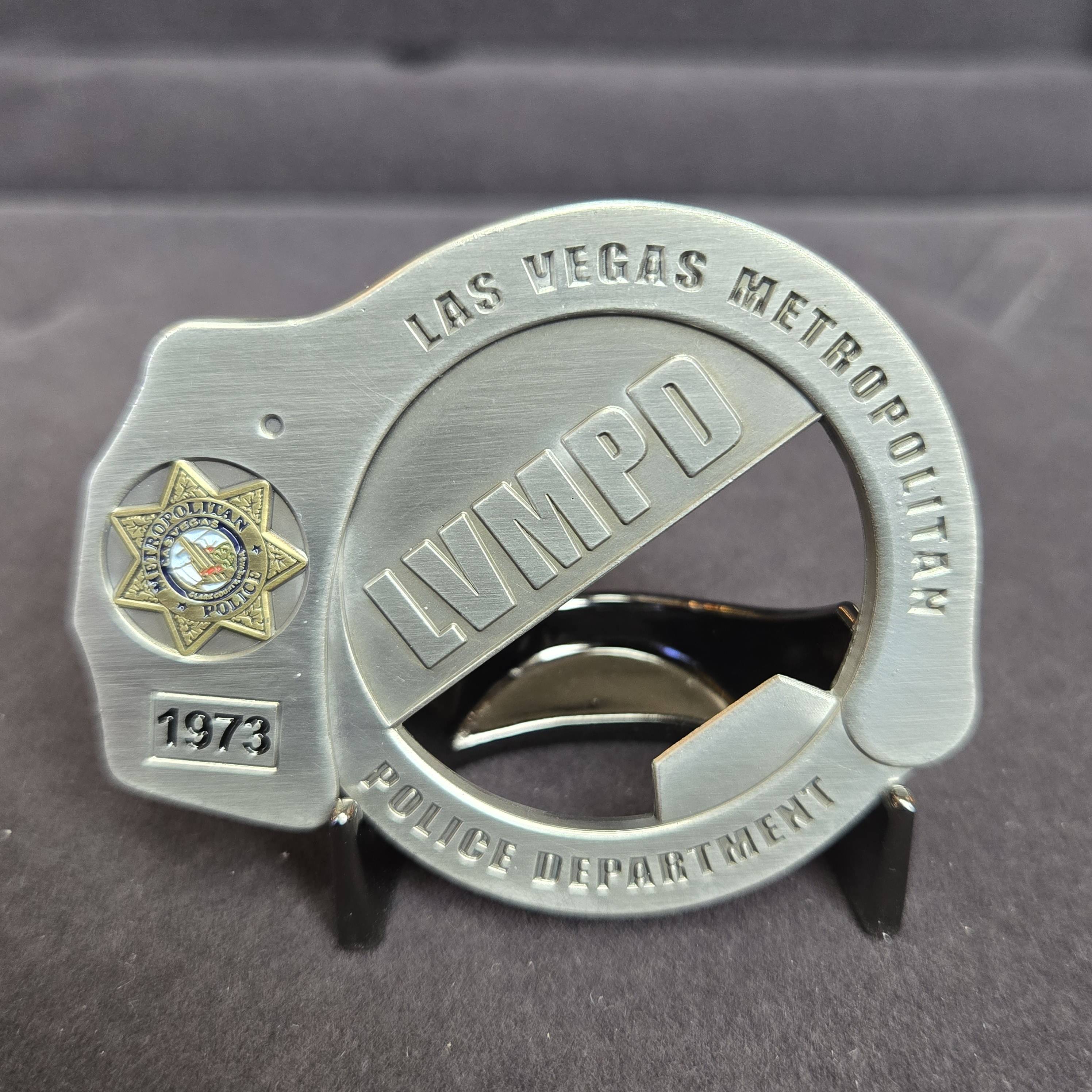 LVMPD Cuffs — front
