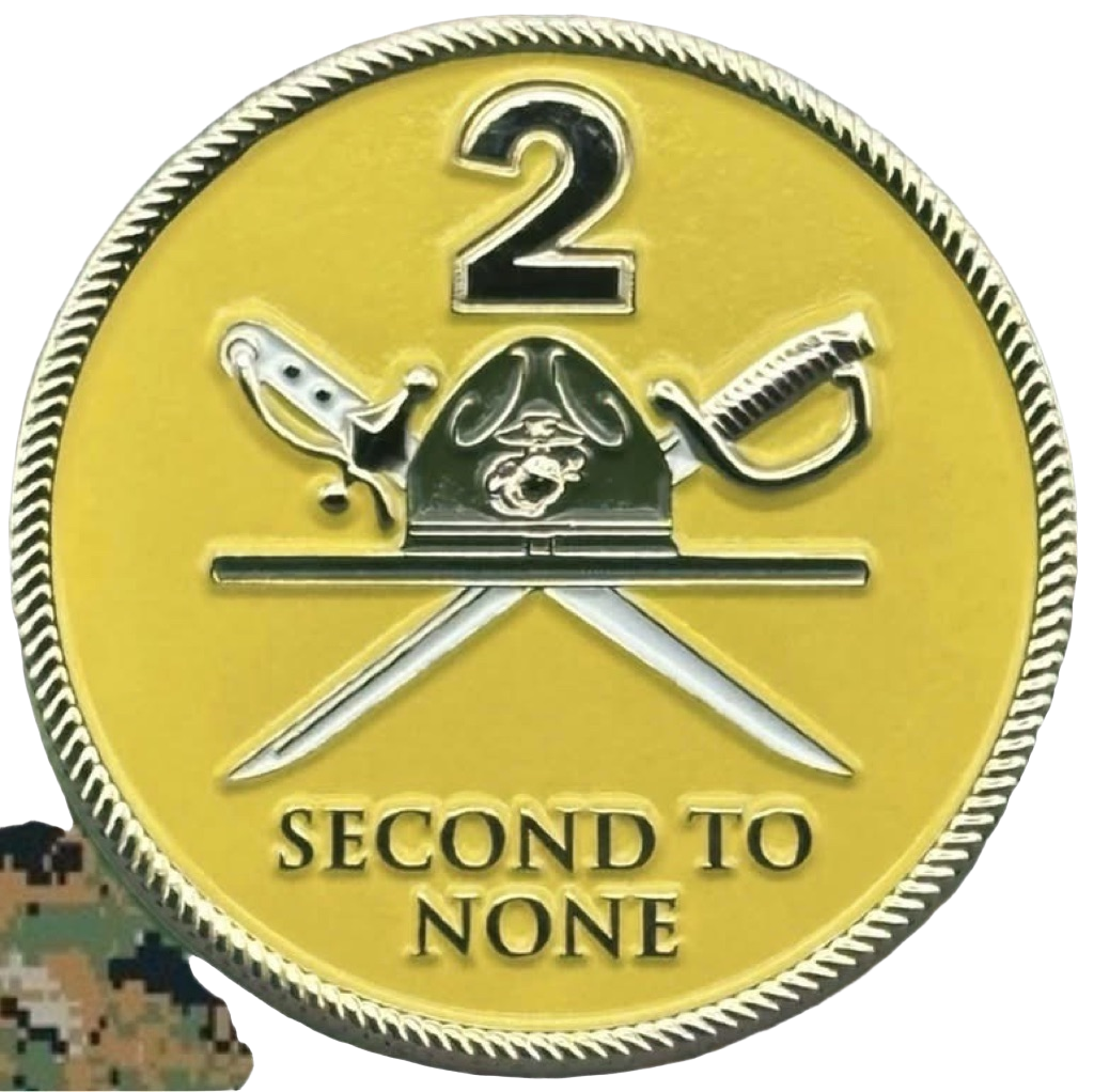 2ND RECRUIT TRAINING BATTALION  SECOND TO NONE — front