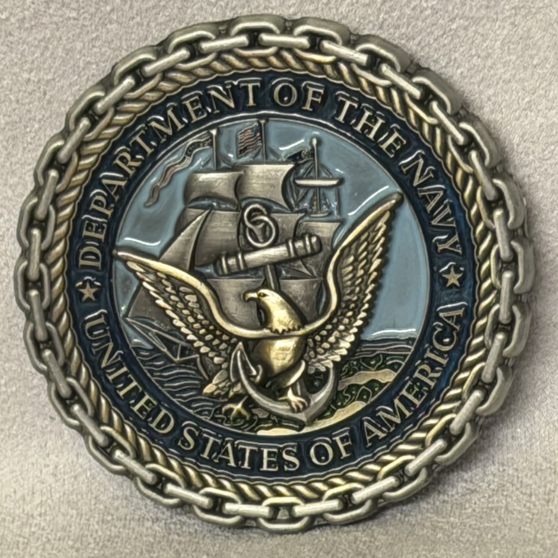 U.S.N. — back