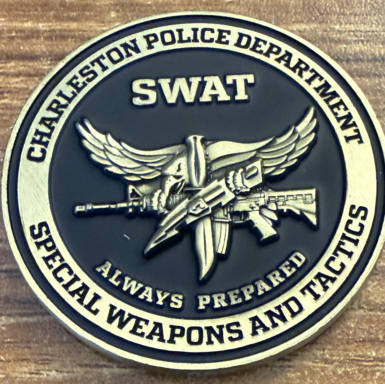 Charleston, South Carolina Police Department SWAT — back
