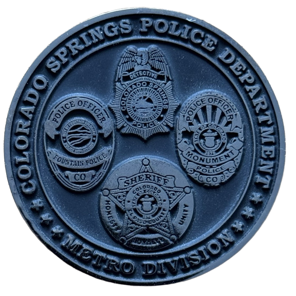 Colorado Springs Metro Police & Sheriff Task Force - Colorado — back