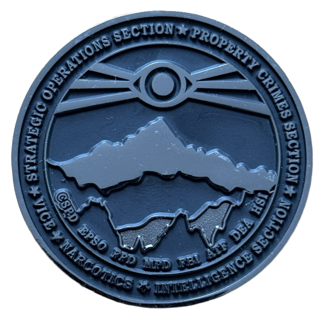 Colorado Springs Metro Police & Sheriff Task Force - Colorado — front