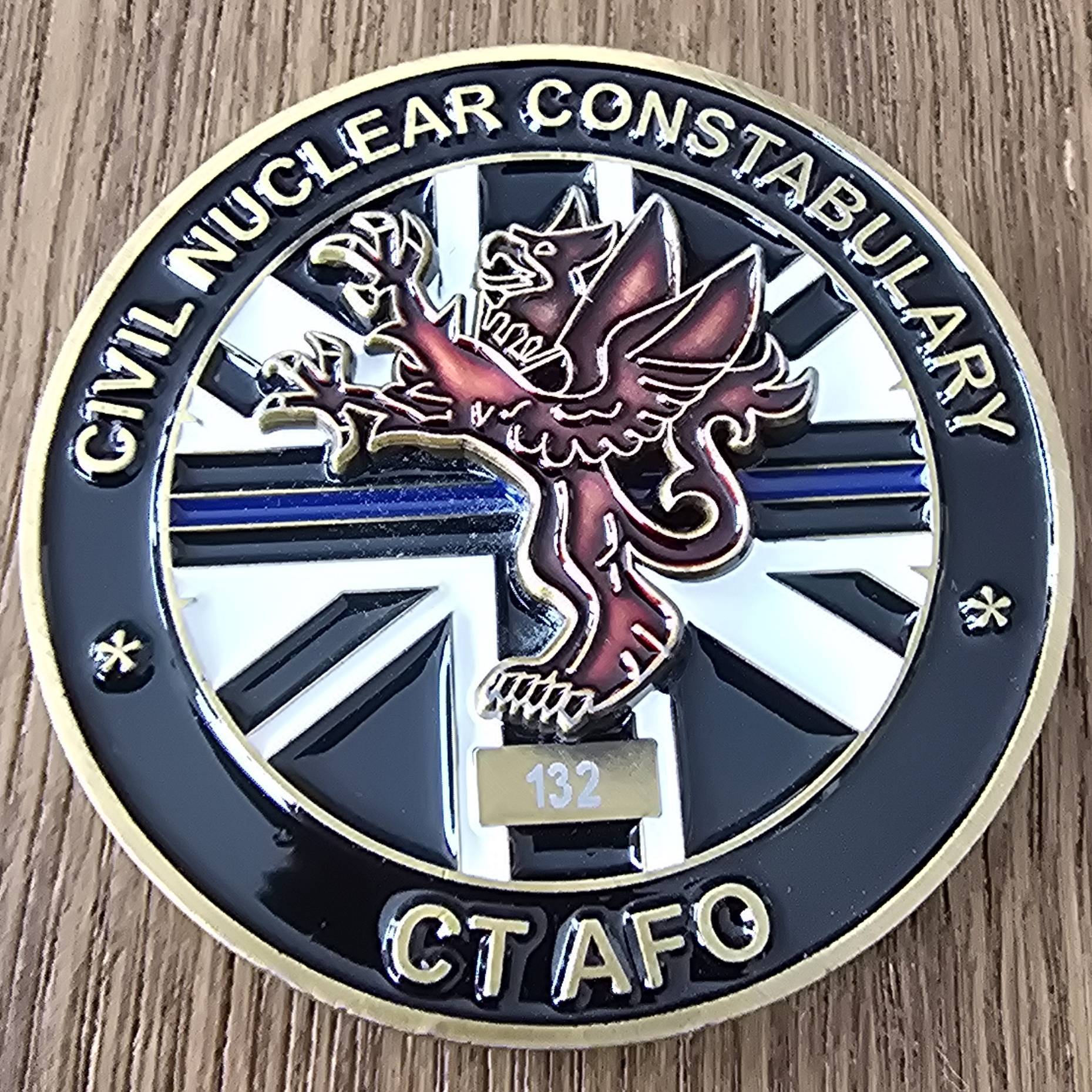 Civil Nuclear Constabulary — front