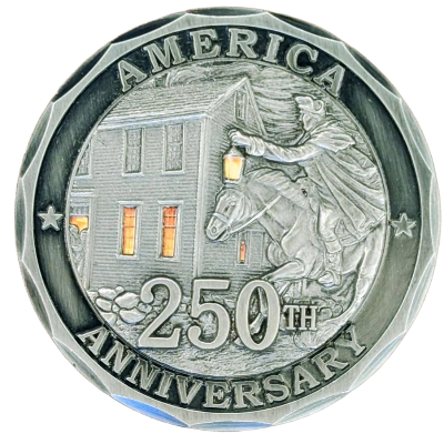 Dallas Police Department 250th Anniversary Challenge Coin