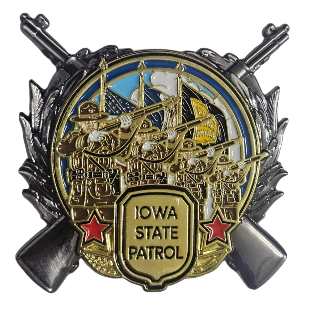 Iowa State Patrol Honor Guard — front