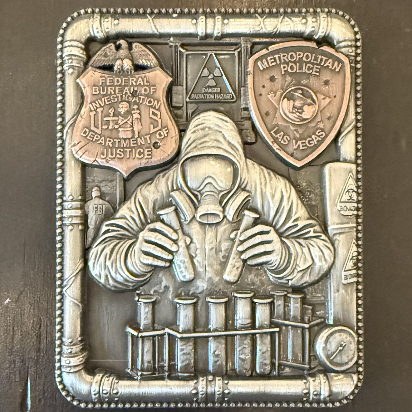 Las Vegas Metropolitan Police / Federal Bureau of Investigation — back