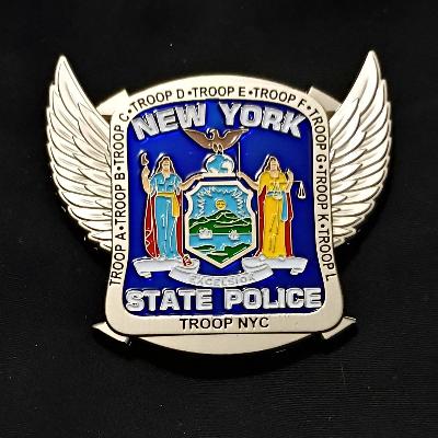 New York State Police motorcycle unit Challenge Coin