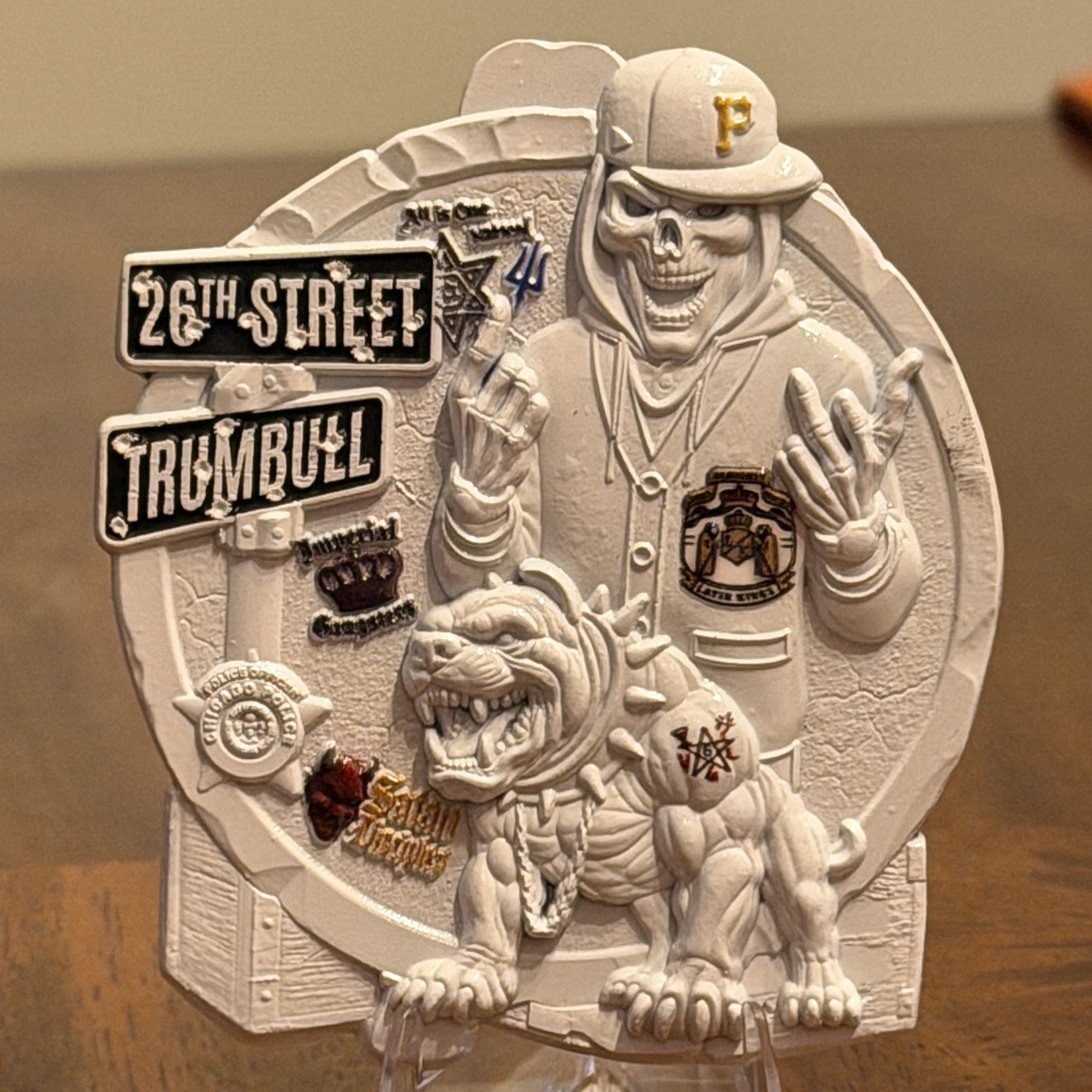 Chicago Police Gang Unit (white) — back