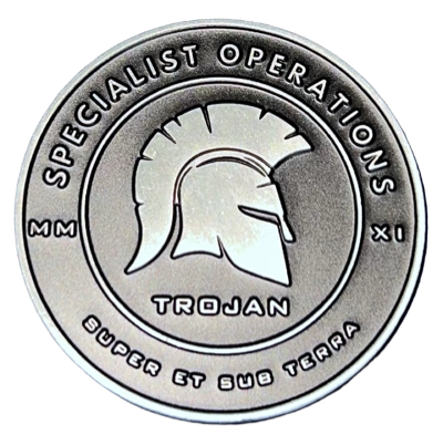 British Transport Police Armed Policing Challenge Coin