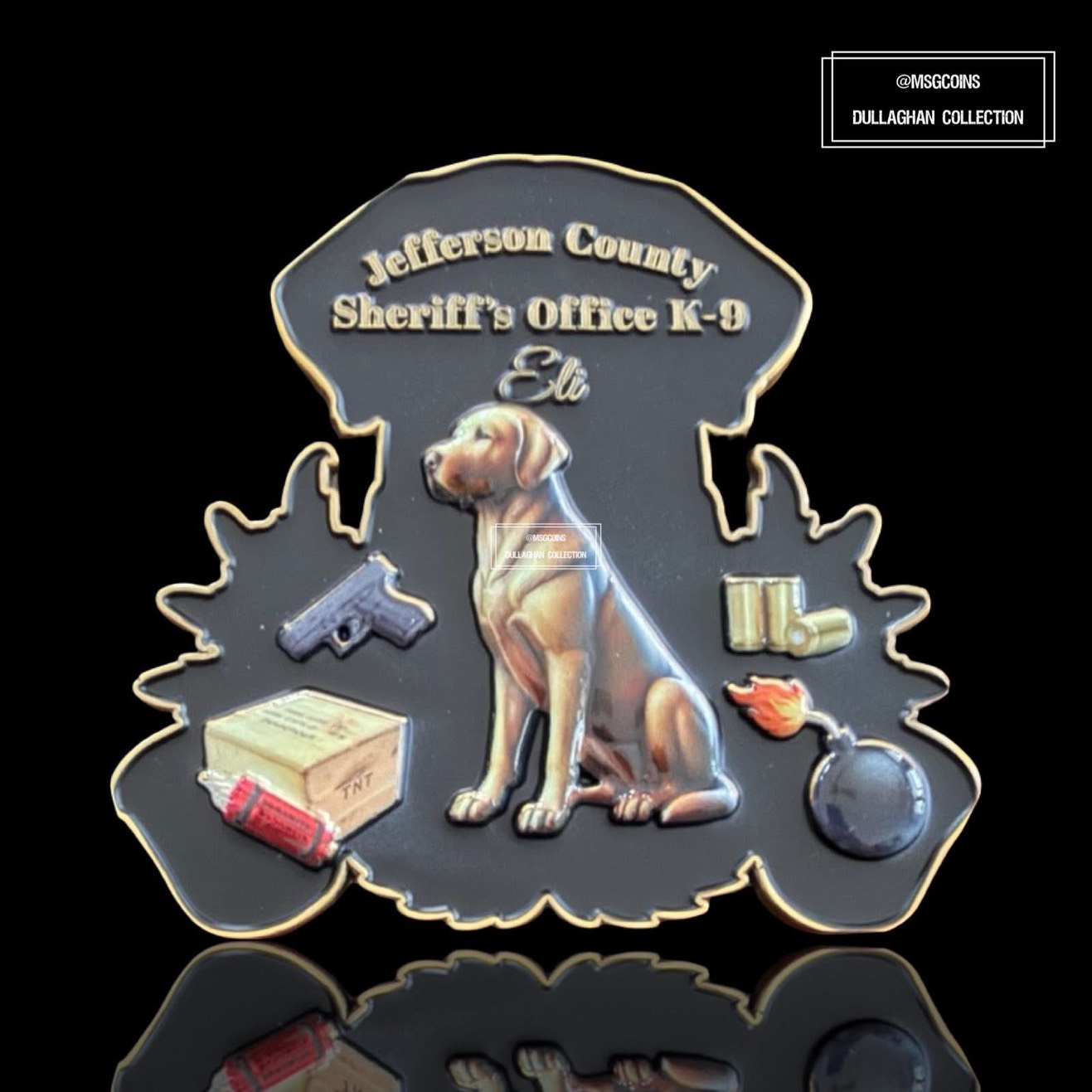 Jefferson County Explosives Detection K9 — back