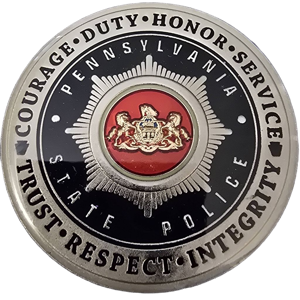 Pennsylvania state police vehicle fraud investigation unit — front