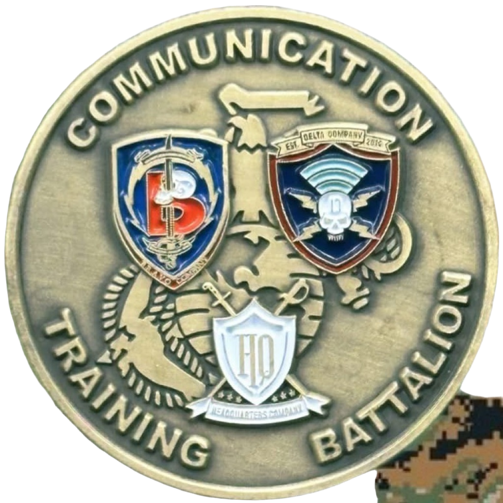 COMMUNICATION TRAINING BATTALION COMMUNICATIONS WARRIORS SHOOT MOVE COMMUNICATE — back