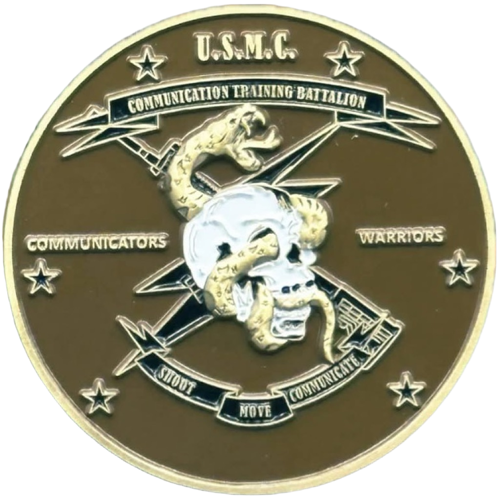 COMMUNICATION TRAINING BATTALION COMMUNICATIONS WARRIORS SHOOT MOVE COMMUNICATE — front