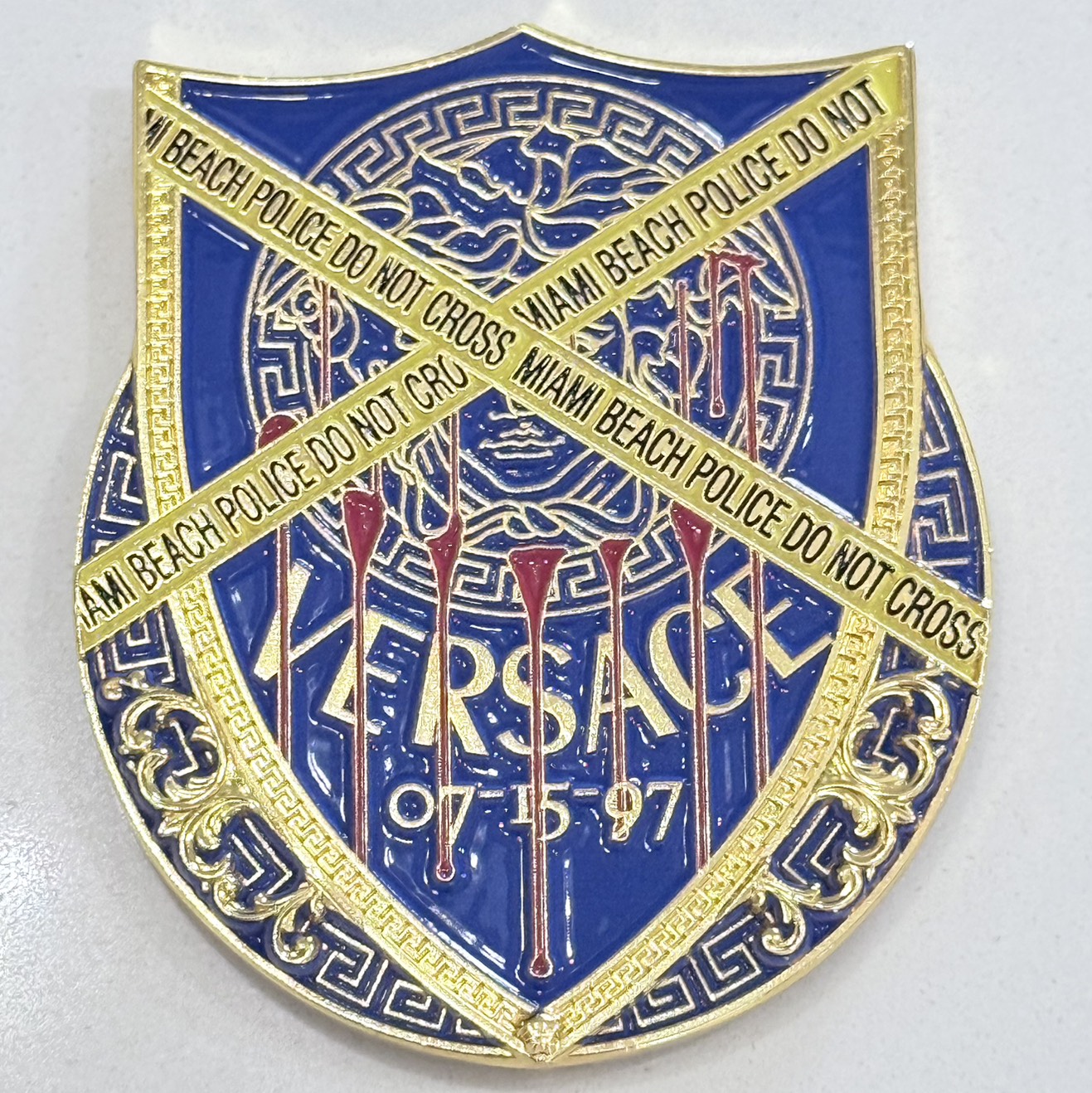 Miami Beach PD Versace Blue Variant — back
