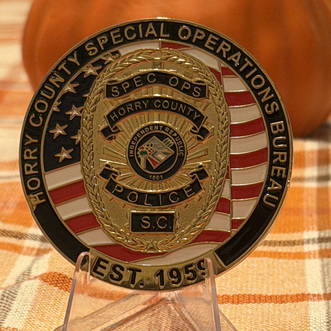 Horry County Bomb Squad — back