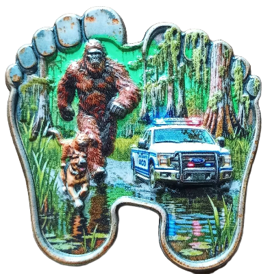 Lee County Animal Services Bigfoot Challenge Coin