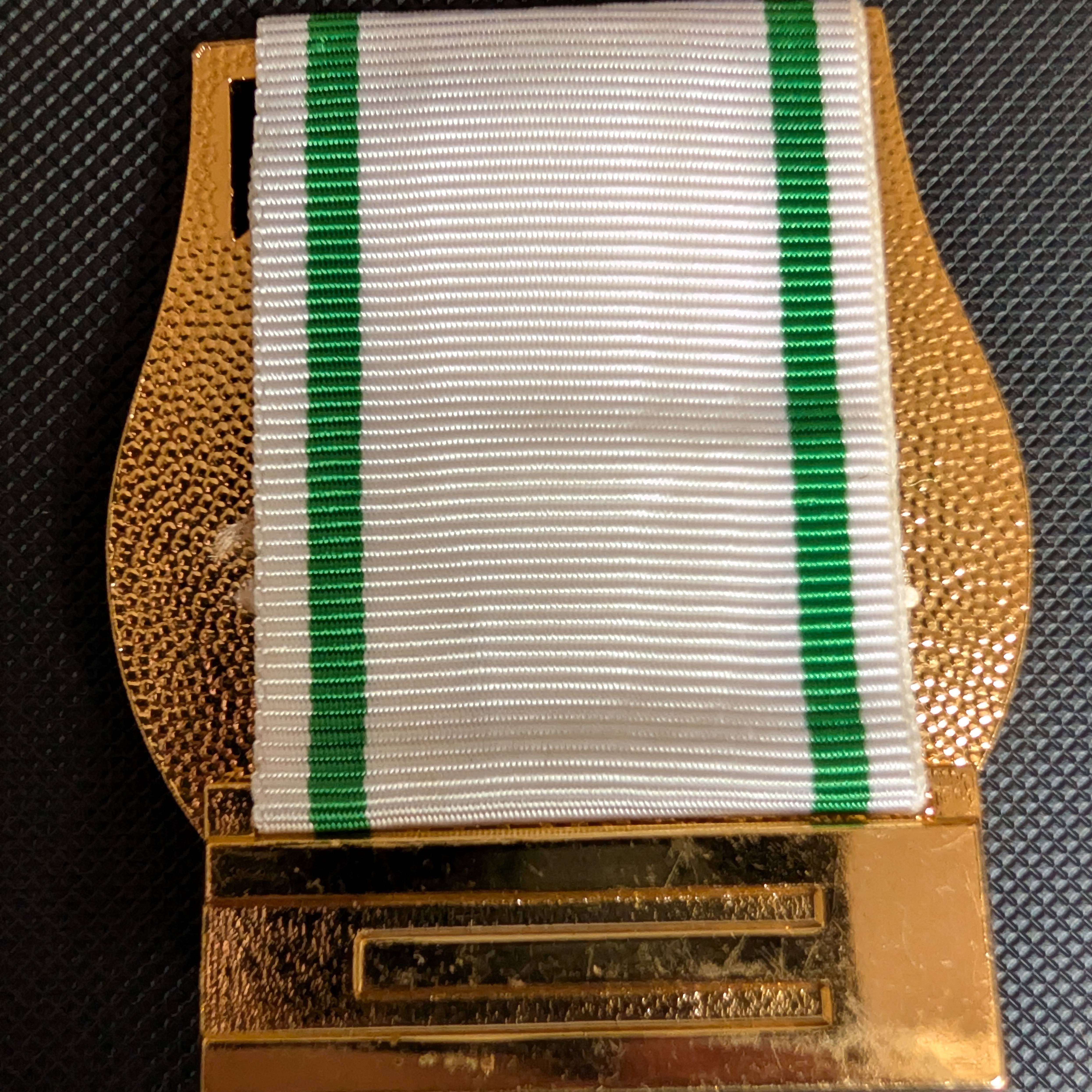 Medaille "Wachsamkeit ist der Preis der Freiheit" — back