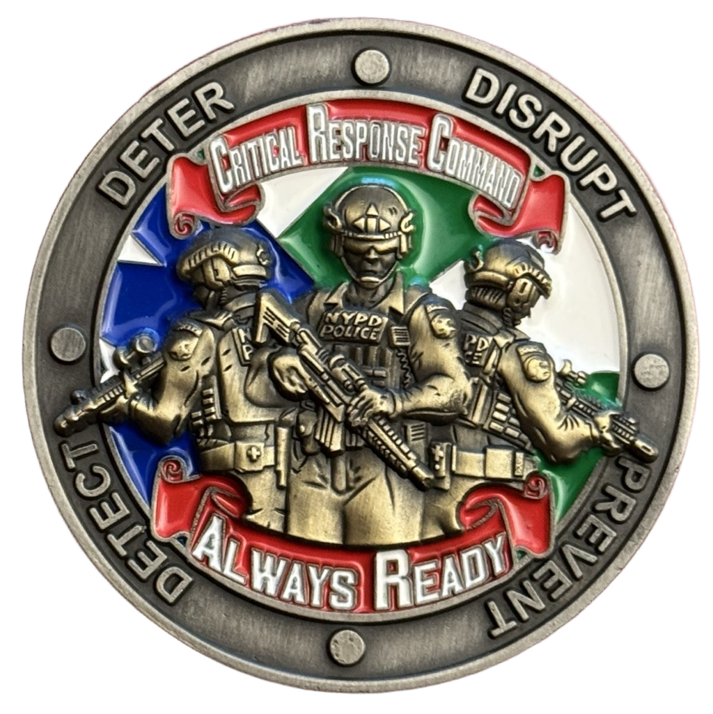NYPD Counter Terrorism Bureau Critical Response Command — front