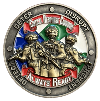 NYPD Counter Terrorism Bureau Critical Response Command
