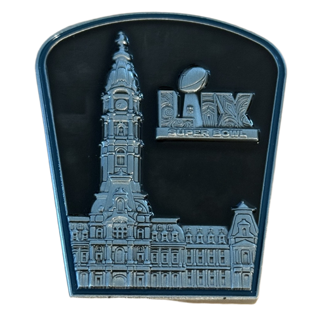 Pennsylvania State Police Super Bowl LIX Champions Challenge Coin — back