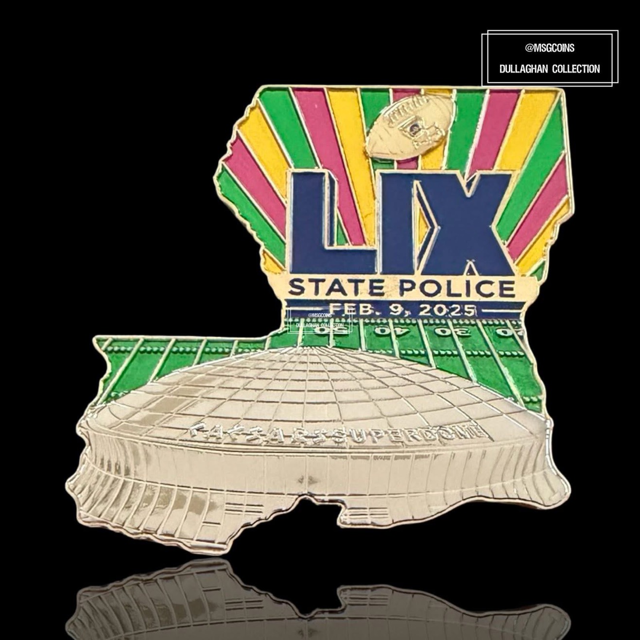 Louisiana State Police Super Bowl Detail — front