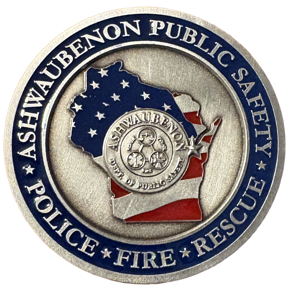 Ashwaubenon Public Safety K9 — back