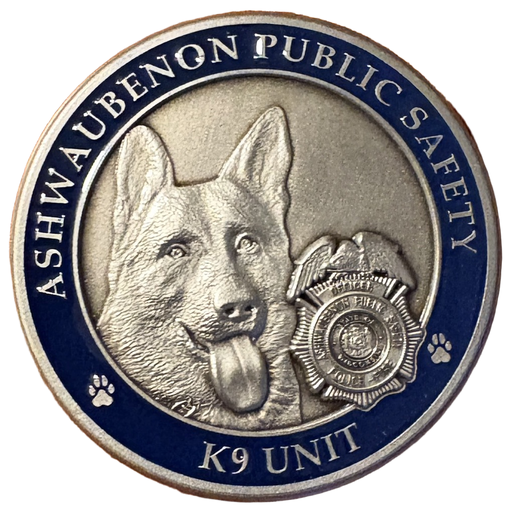 Ashwaubenon Public Safety K9 — front