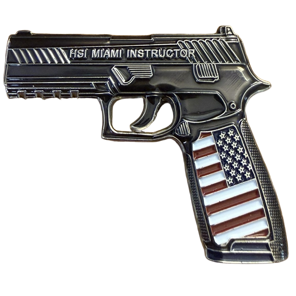 US Department of Homeland Security HSI Miami Firearms Tactical Training Unit — back
