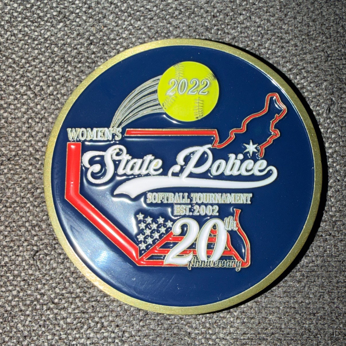 Women’s state police tournament — back
