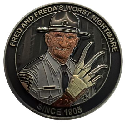 Pennsylvania State Police Halloween Coin