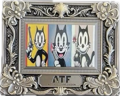 ATF Felix K9 Frame Mack — back