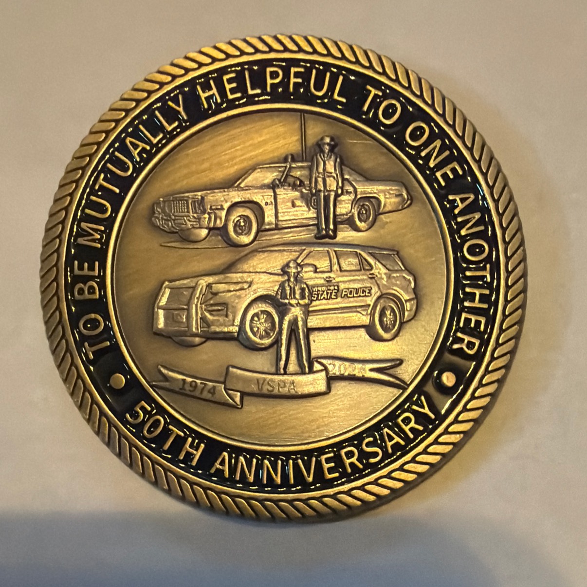 VSPA 50th anniversary — back