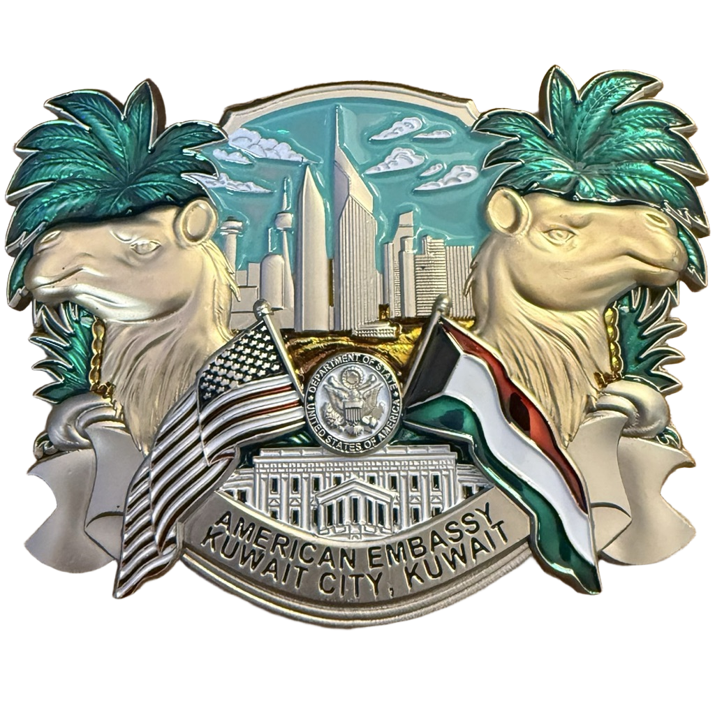 Marine Security Guard Detachment American Embassy Kawait City, Kawait — back