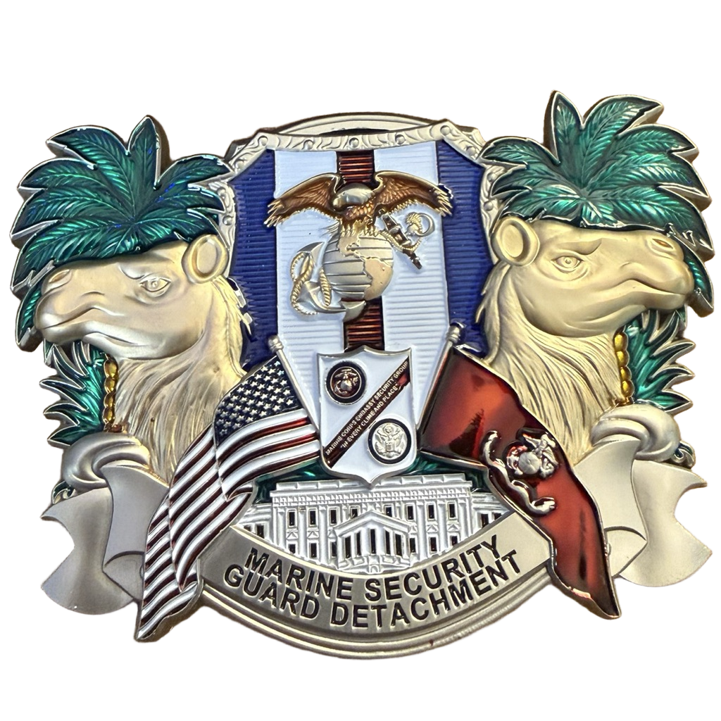 Marine Security Guard Detachment American Embassy Kawait City, Kawait — front