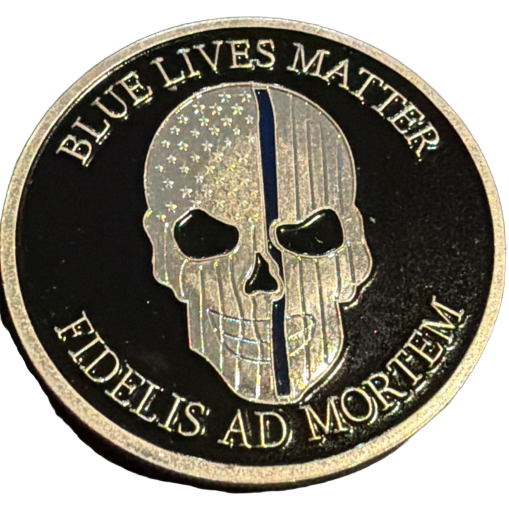 New York Police Department - Blue Lives Matter — back