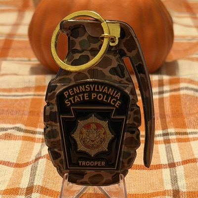 Pennsylvania State Police Penguin Grenade (duck camo)