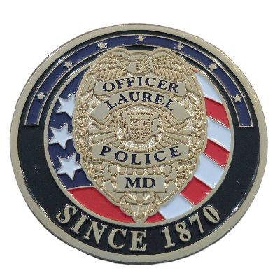 Laurel Police Department Coin