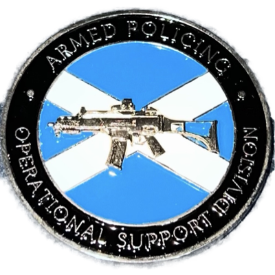 Police Scotland Armed Policing Challenge Coin
