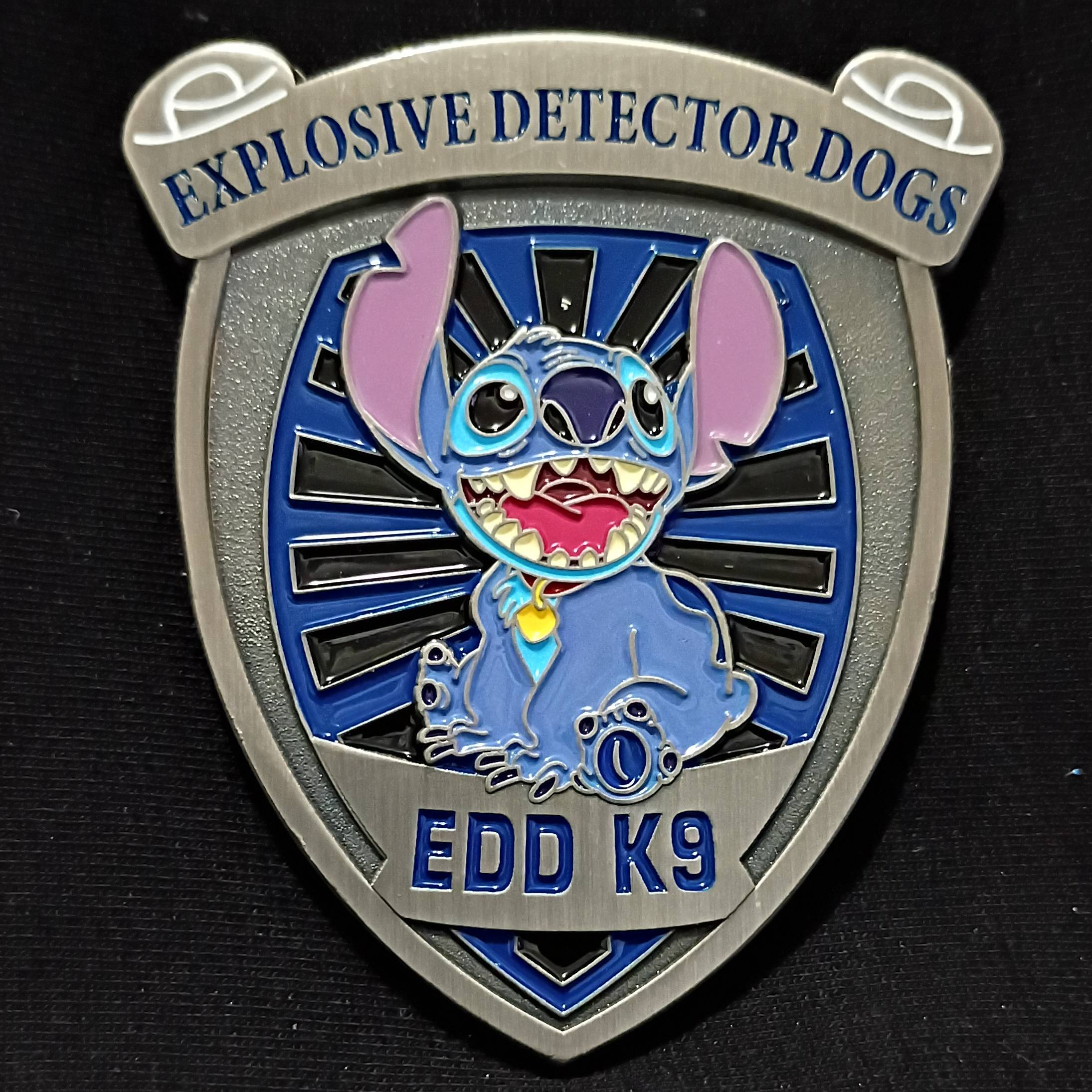 Walt Disney World Security Challenge Coin — back