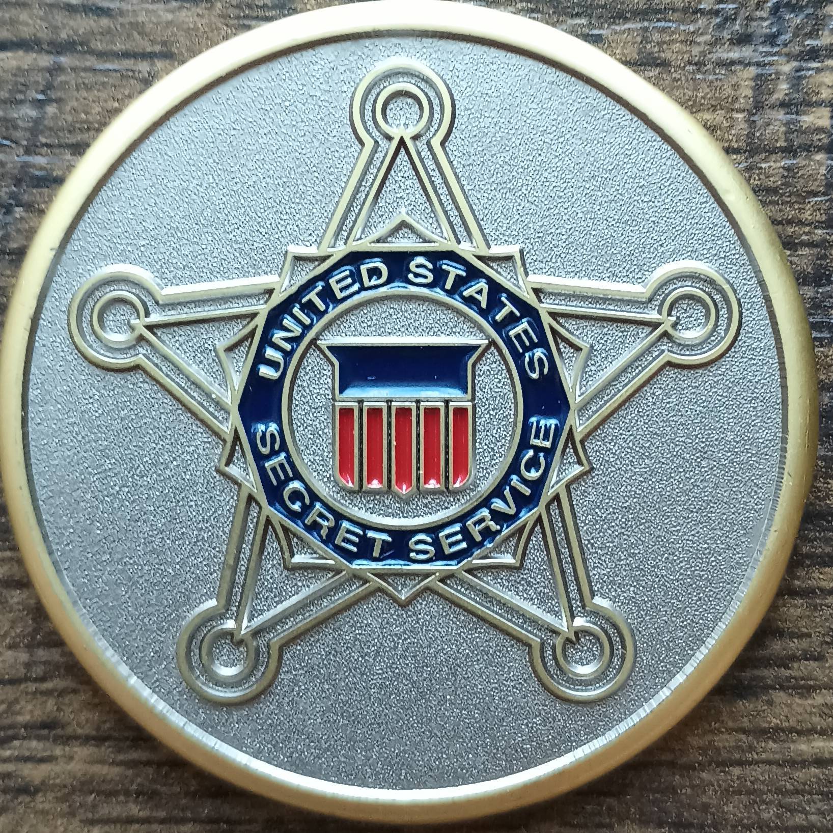 U.S. Secret Service — back
