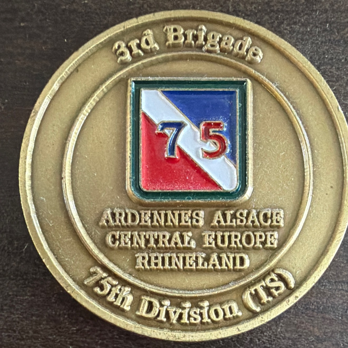 Brigade Coin — front
