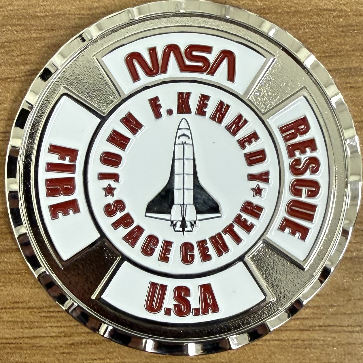 NASA Kennedy Space Center Fire Department — back