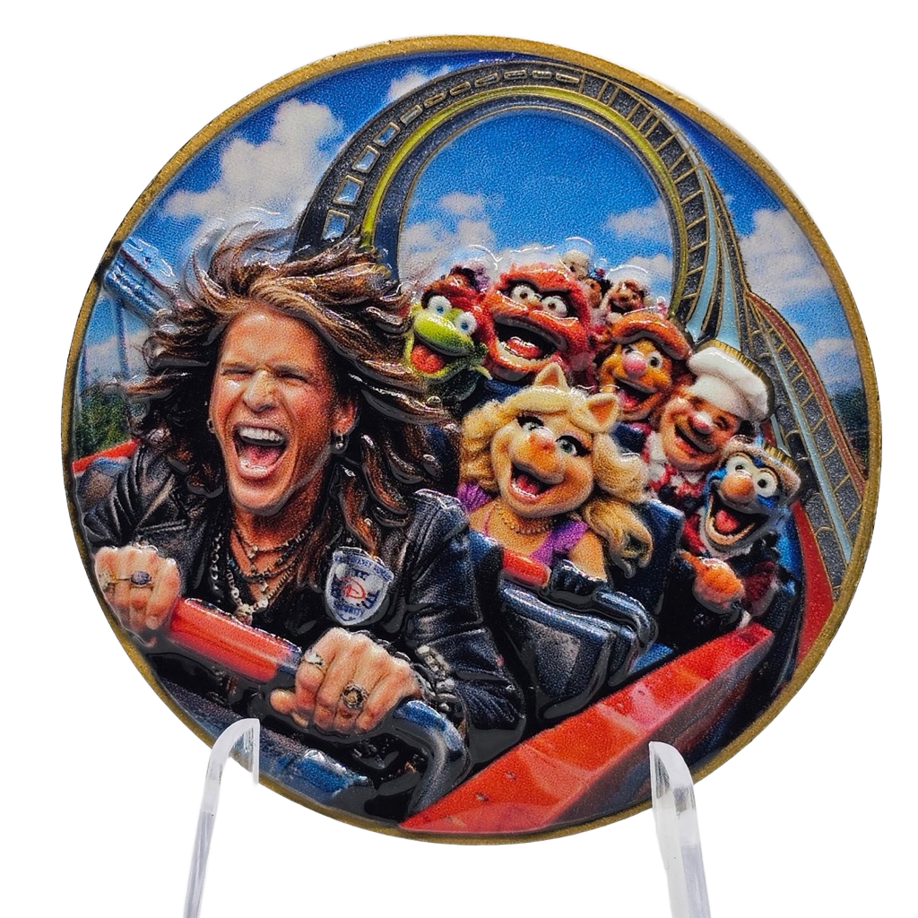 Disney Aerosmith Rocking Rollercoaster Last Ride — back