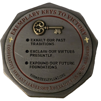 Grand Commandery Knights Templar of Maryland Challenge Coin