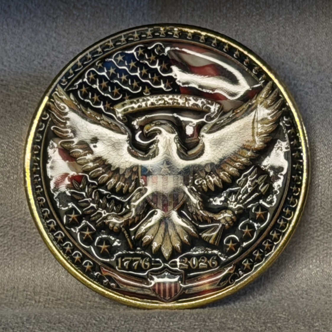 250th USA — back