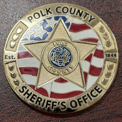 Polk County Sheriff Office Coin