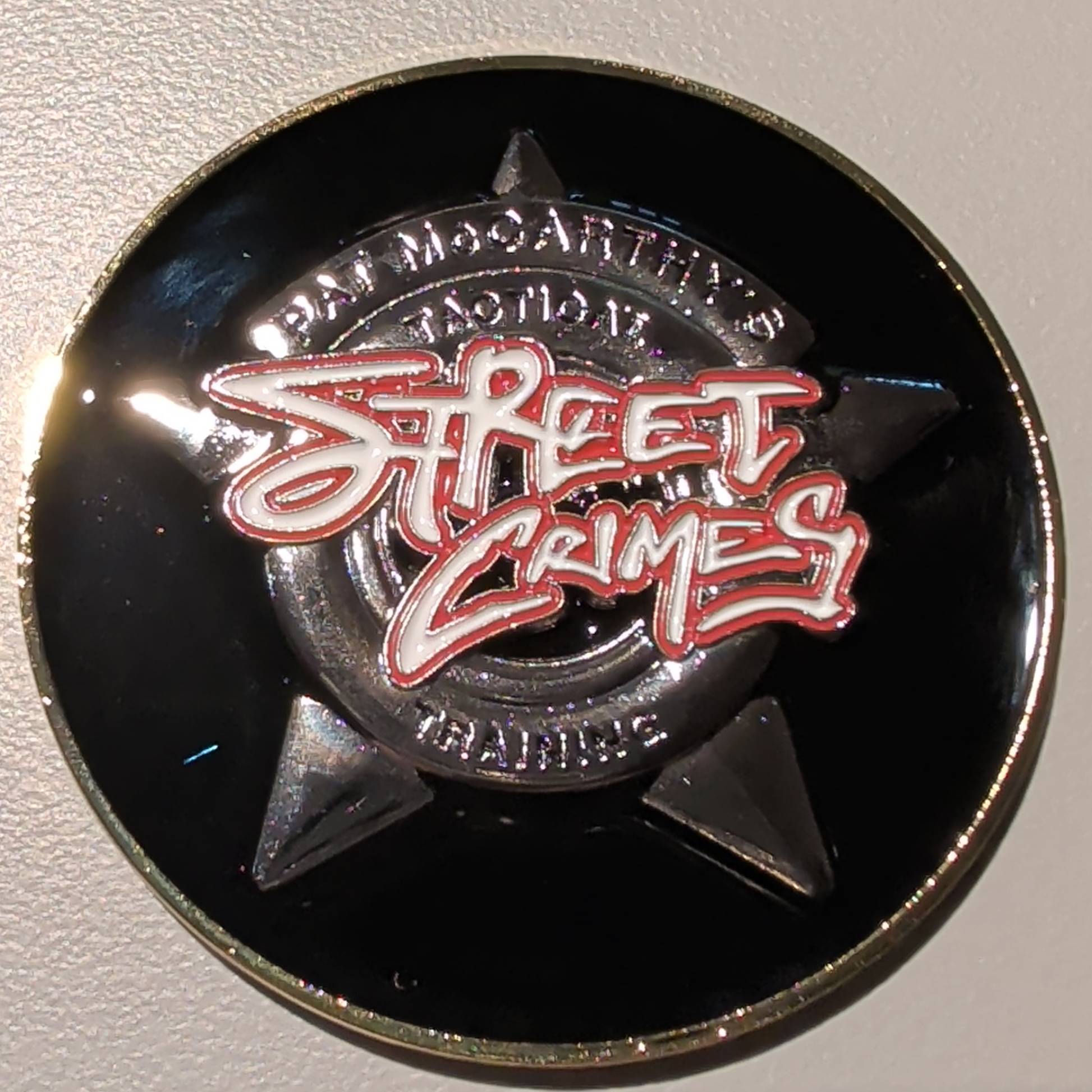 Street Crimes Training — front