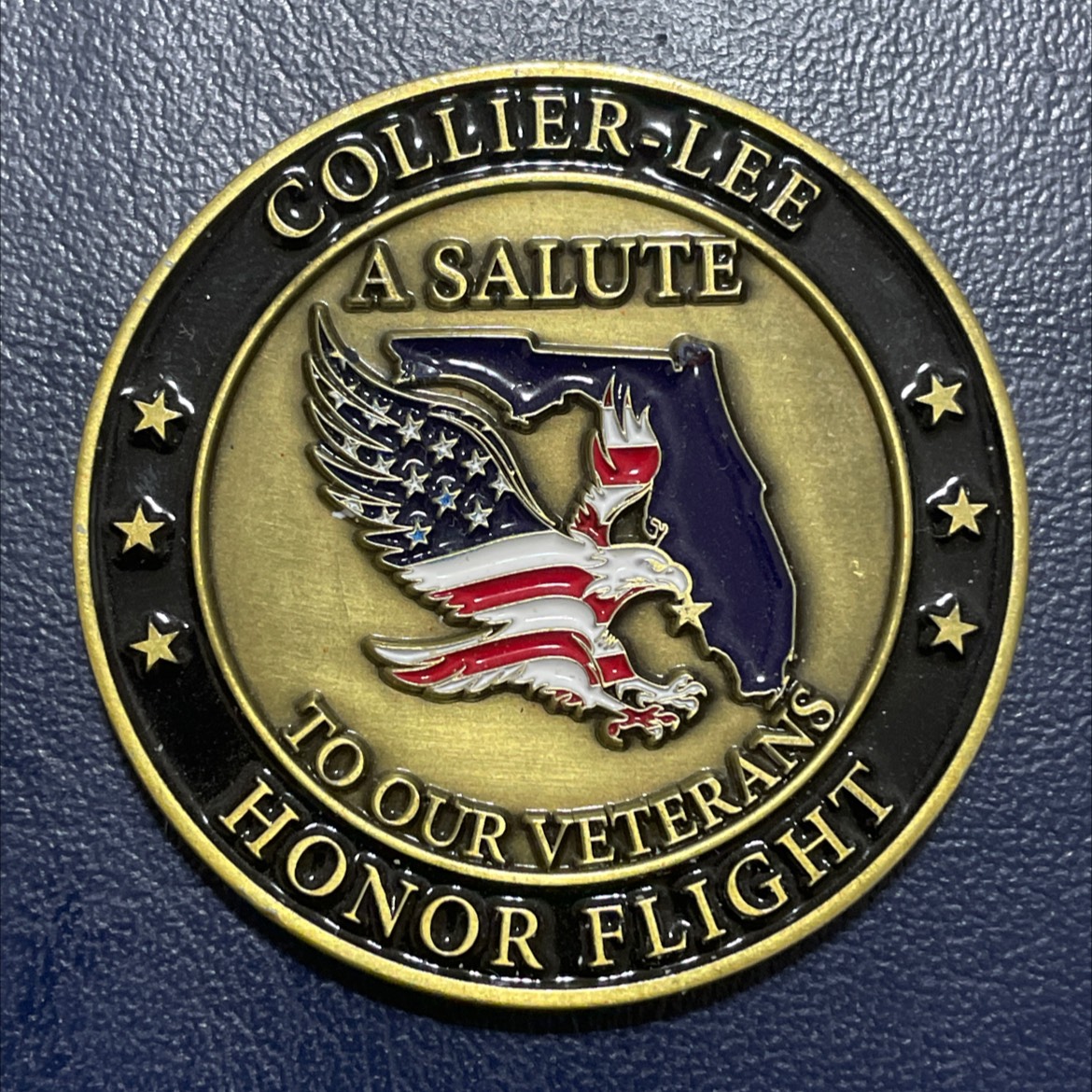 Collier-Lee Honor Flight — front