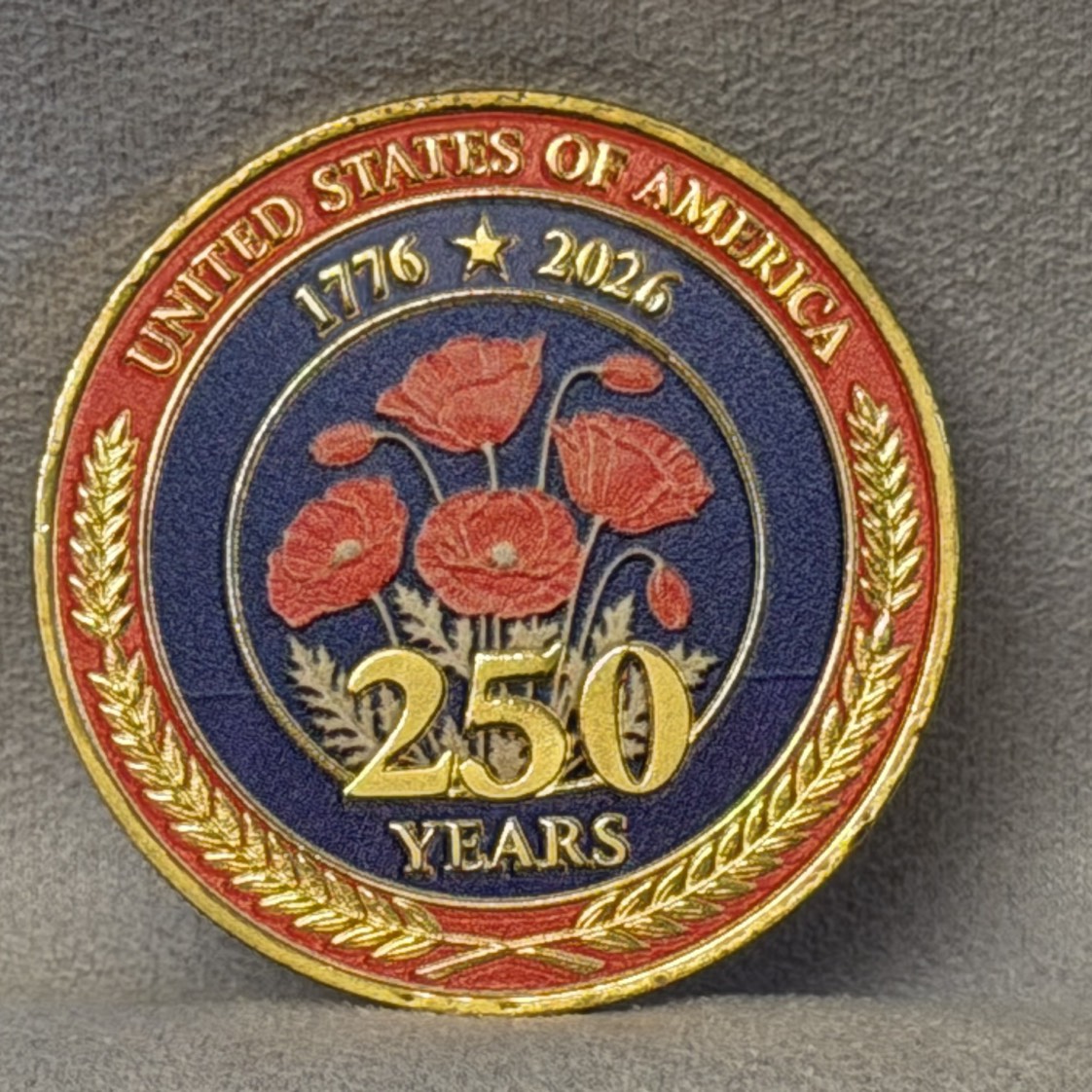 250 USA — back